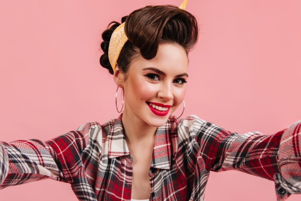 rockabilly coiffure femme la banane