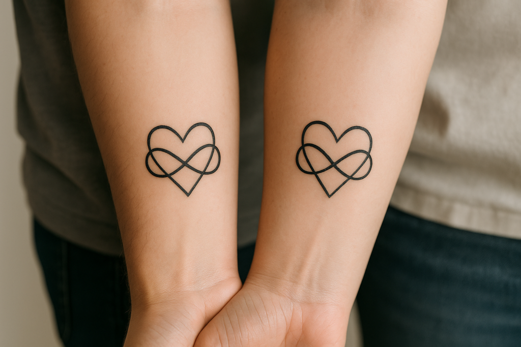 tatouage-couple-identique-symbole-infini-coeur-amour-eternel