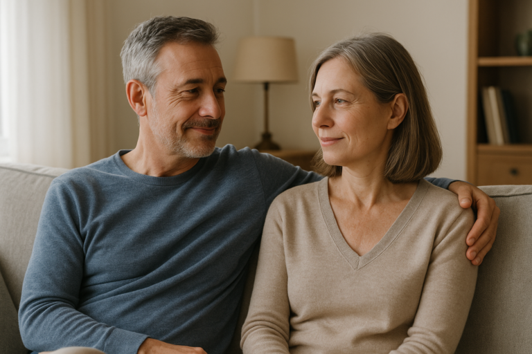 couple mature apaisé