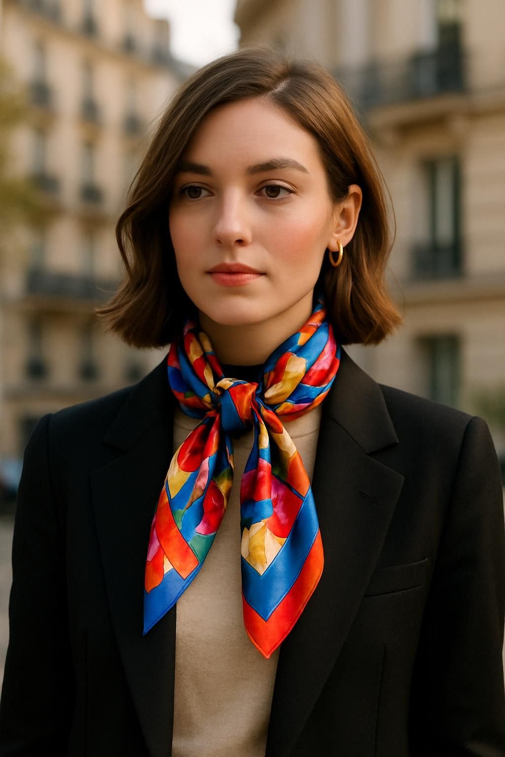 découvrez nos astuces et conseils pour porter un foulard carré avec style et élégance, que ce soit autour du cou, dans les cheveux ou comme accessoire de mode.