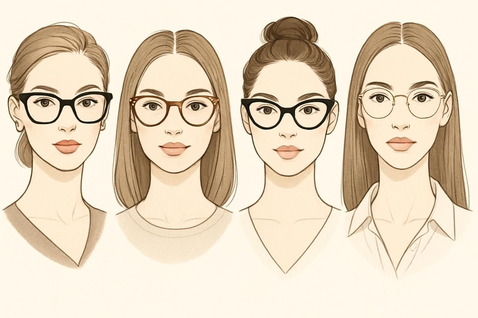 découvrez comment choisir les lunettes idéales en fonction de la forme de votre visage et de votre photo pour un style parfait et personnalisé.
